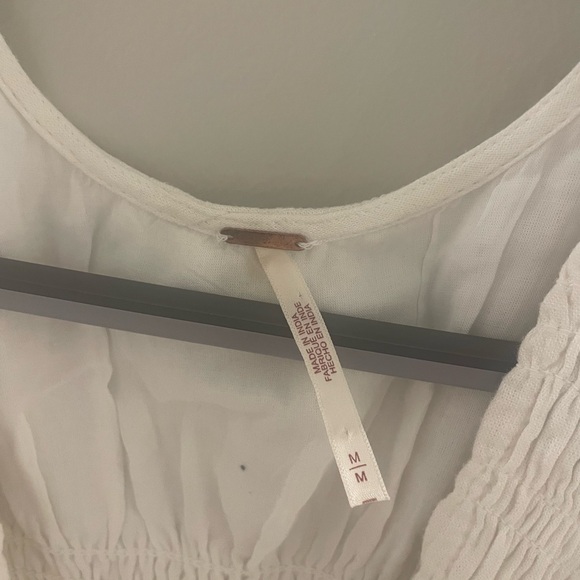 Free People String Of Hearts Maxi Dress Size Medium White - Picture 8 of 8